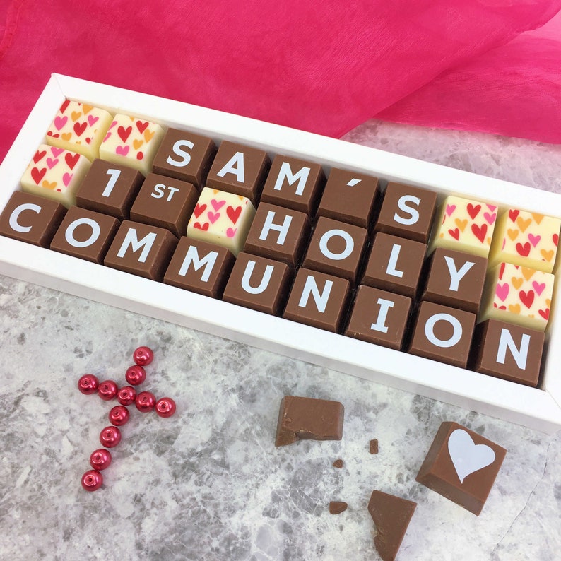 Personalised Message Gift Personalised Chocolate Gift Etsy