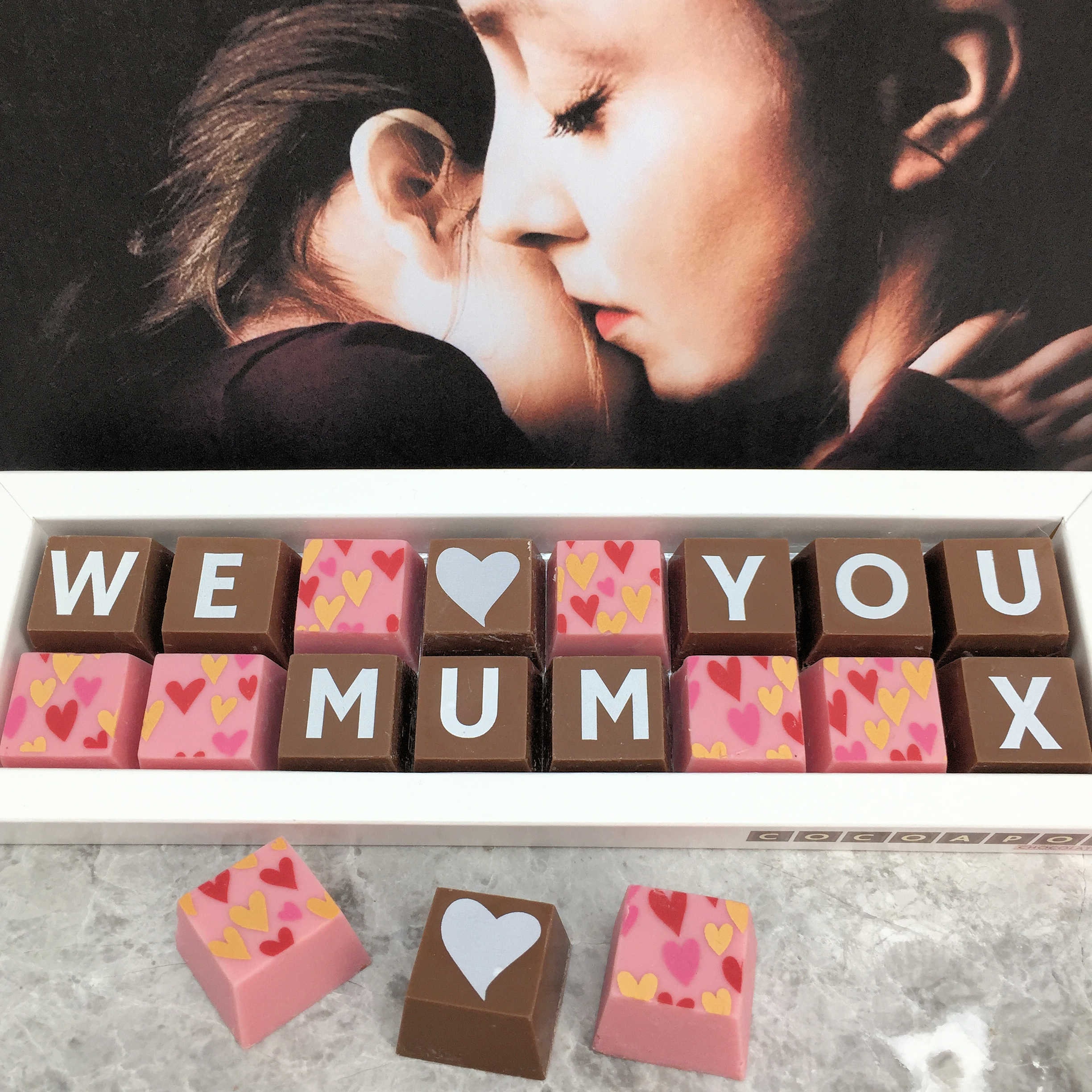 Chocolates for Mum I LOVE YOU MUMMY Milk Chocolates Gift Etsy UK