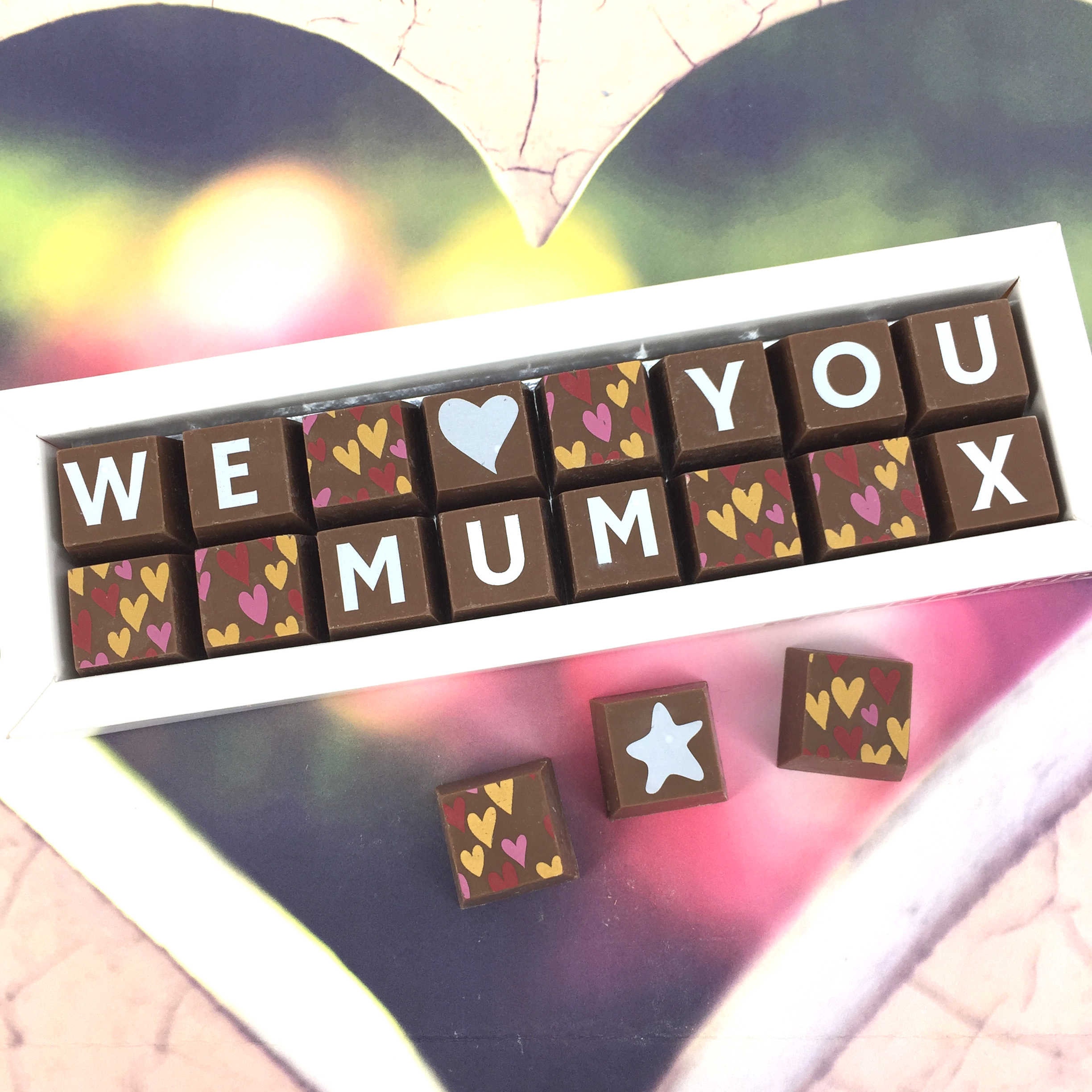 Chocolates for Mum I LOVE YOU MUMMY Milk Chocolates Gift Etsy UK
