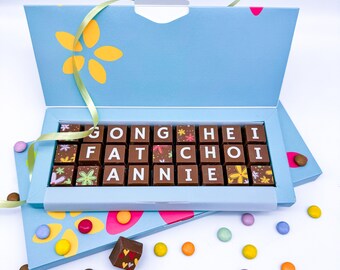 Chinese New Year Personalised Chocolate Gift