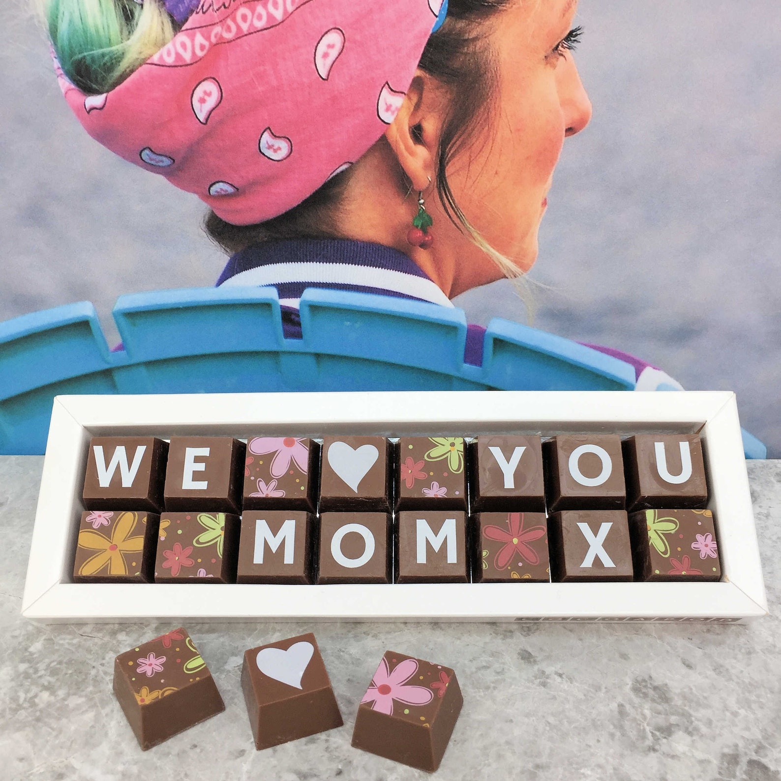 Chocolates for Mum I LOVE YOU MUMMY Milk Chocolates Gift Etsy