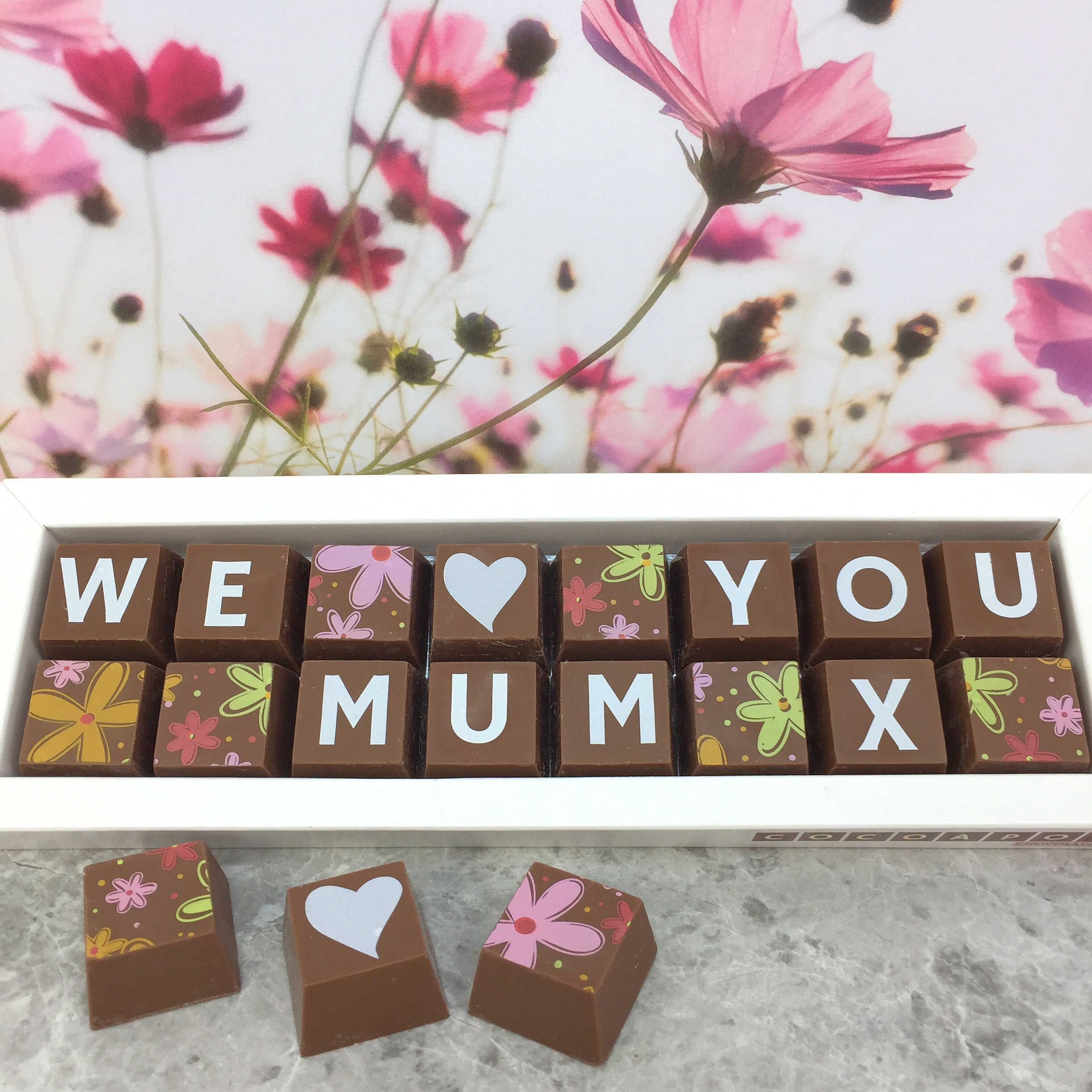 Chocolates for Mum I LOVE YOU MUMMY Milk Chocolates Gift Etsy UK