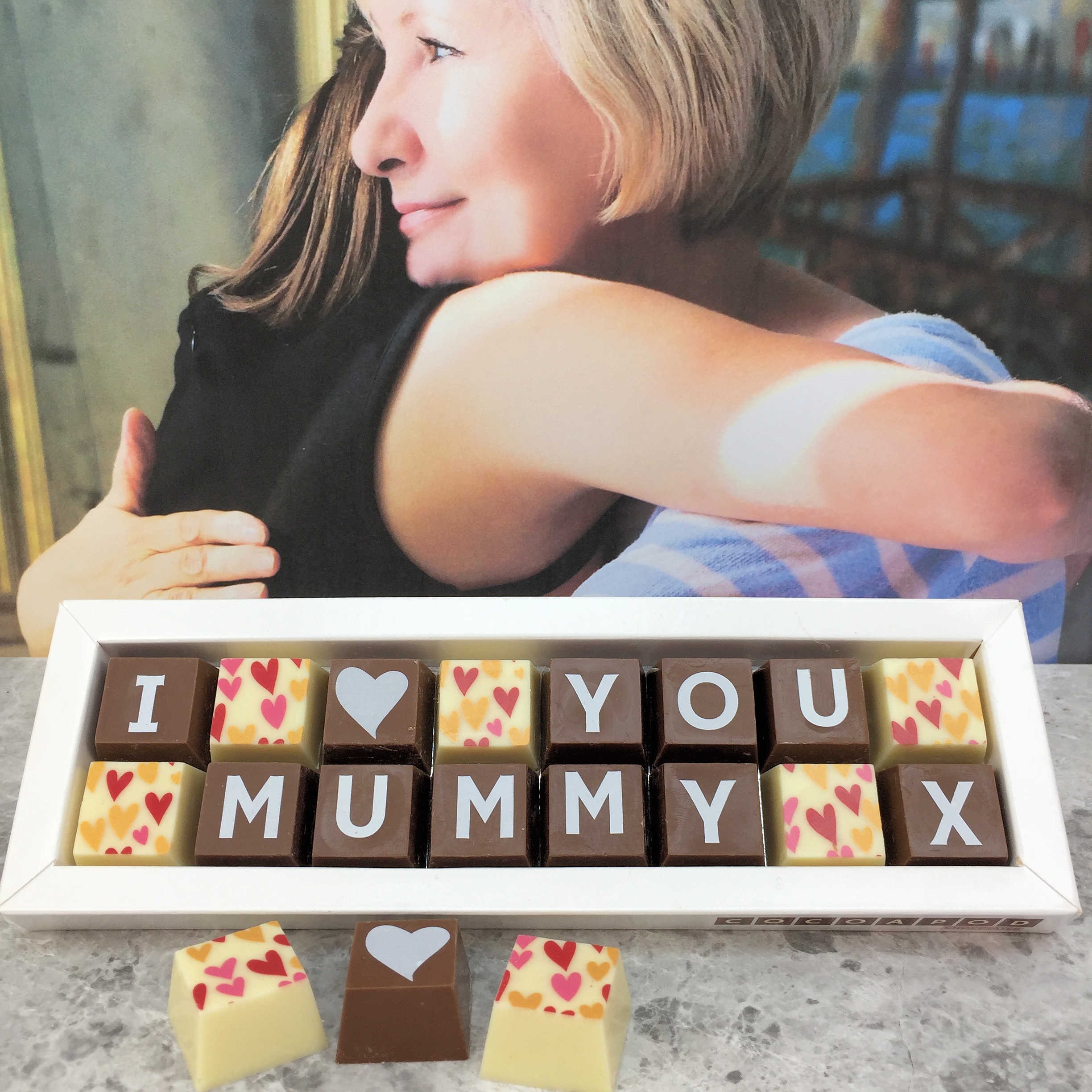 Chocolates for Mum I LOVE YOU MUMMY Milk Chocolates Gift Etsy UK