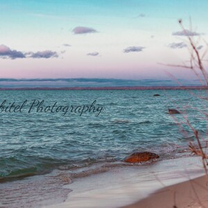 Sunset over Grand Traverse Bay | Lake Sunset Photo Print | Landscape Photography | Traverse City, Michigan Wall Art | Lake Michigan Gifts
