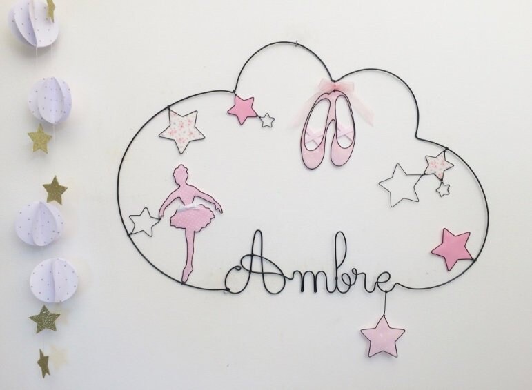 Prénom Fil de Fer Danseuse