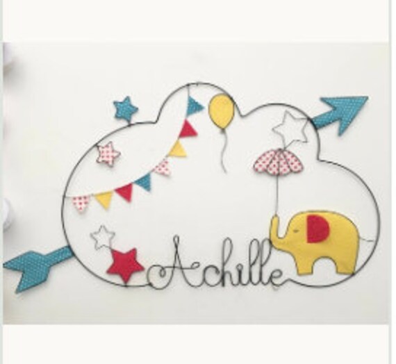 Prénom Fil de Fer Thème Cirque