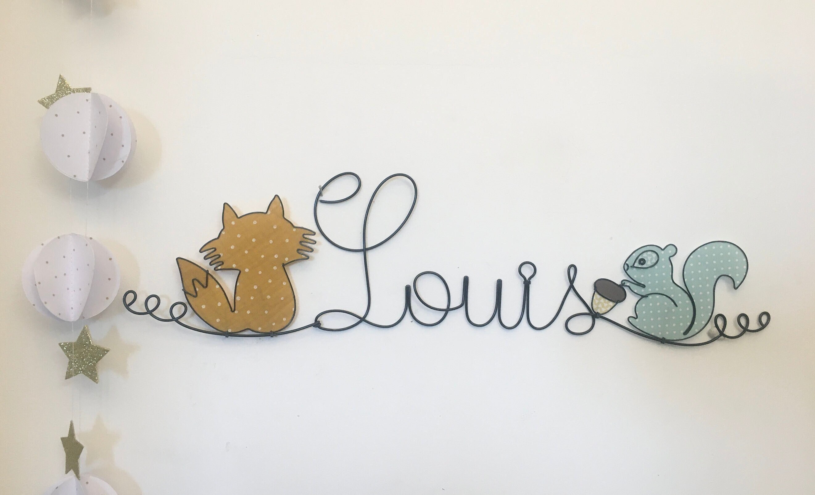 Prénom Fil de Fer Renard, Écureuil