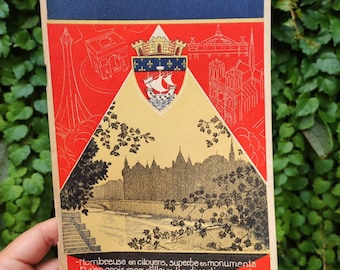 Altes Pariser Reiseführermagazin. 1930er Jahre. Antiquitäten. Jahrgang. Frankreich. Reiseführer. Urlaub.