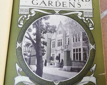 Former America Homes and Gardens Magazine. 1905. No. 1-2-3-4-5-6. deco. Vintage. Antiques. Photography. Gardens. History.