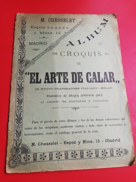 Croquis El Arte de Calar Etsy España