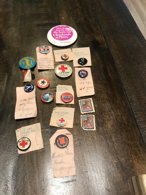 United States Wartime Buttons