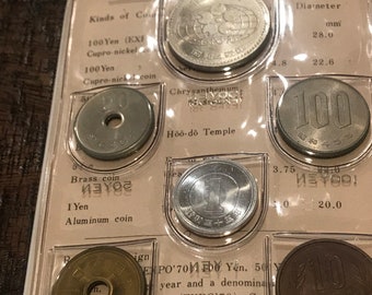 1970 Japan Mint Bureau Ministry of Finance Coin Set