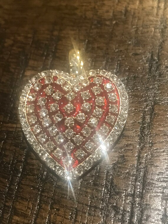 Nolan miller heart best sale necklace