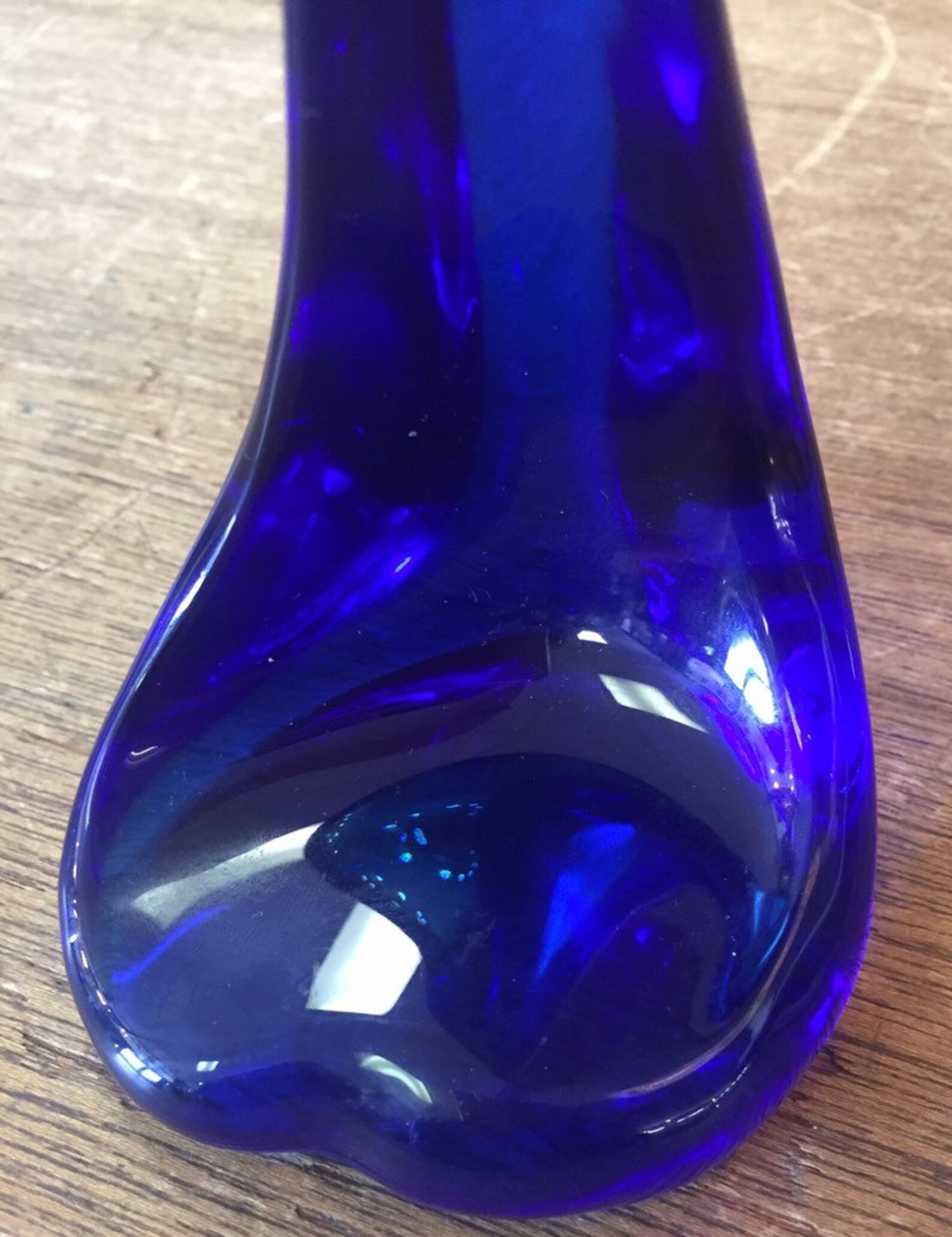 Stunning TIFFANY & CO. Cobalt Blue Bud Vase Candle Holder Etsy