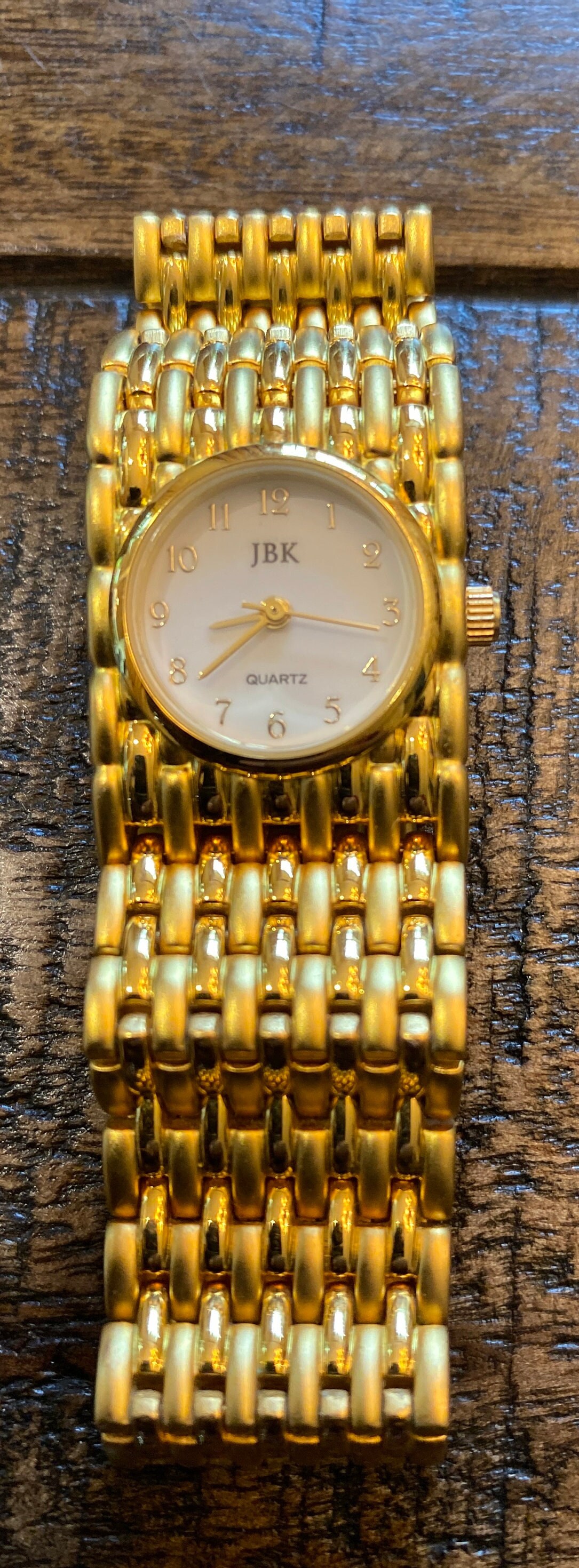 Camrose & Kross JBK Jacqueline Kennedy SEKIO Crystal Quartz Watch Gold Tone CAMROSE KROSS JBK JACKIE KENNEDY GOLD TONE CRYSTAL QUARTZ  main image 4
