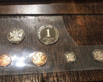 トリニダード・トバゴ10周年記念プルーフセット - トリニダード