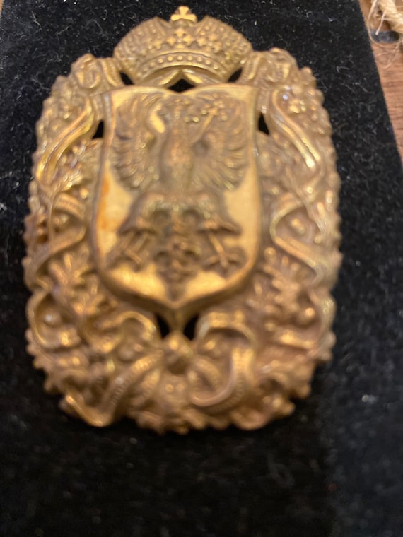 Vintage Signed Miriam Haskell Vintage Brooch Pin … - image 3