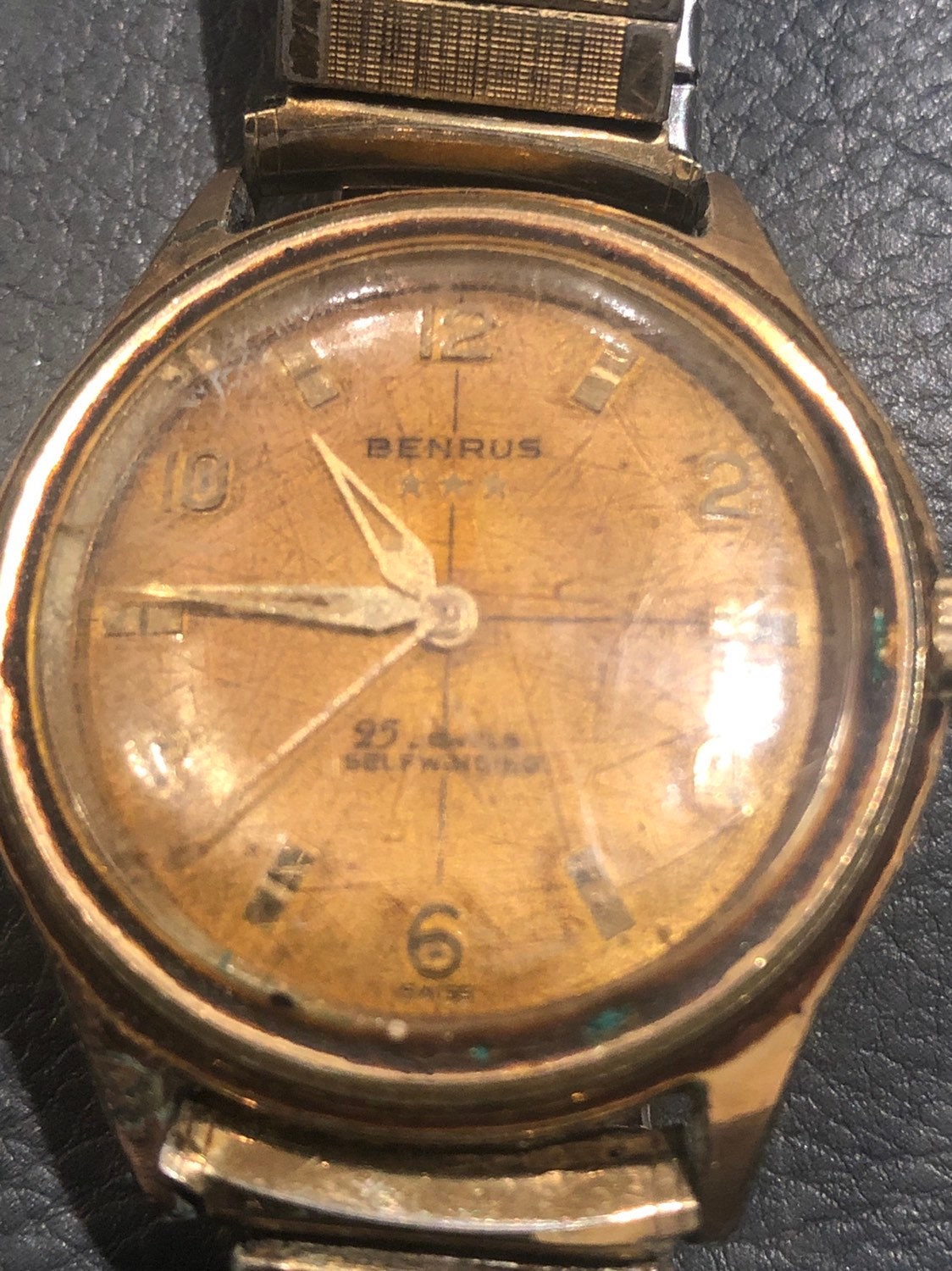 benrus 25 jewels self winding