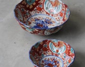 Pair Imari Bowls