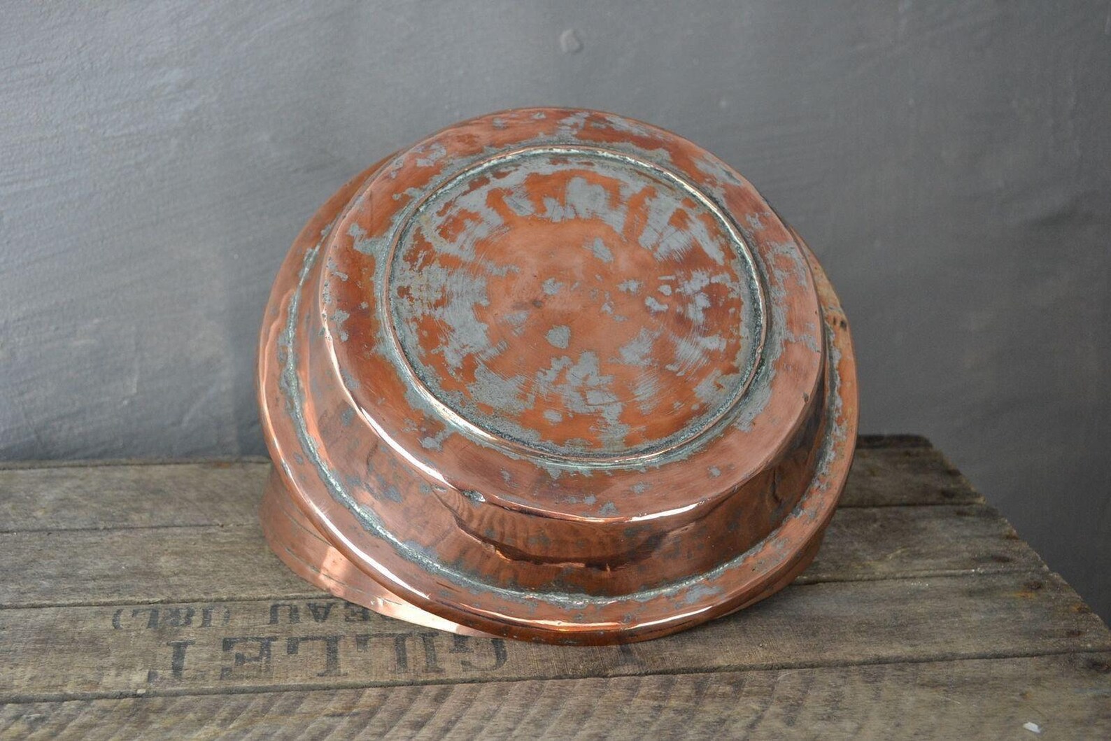 Antique Copper Pot & Lid Etsy