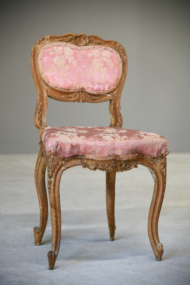 Carved French-Style Arm Chair, 75% Off