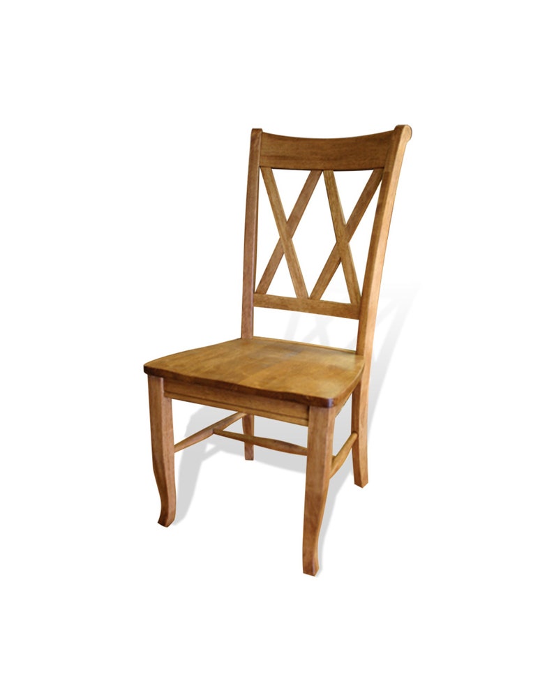 Dining Chair Double X Dining Chair Farmhouse Chair X Etsy
