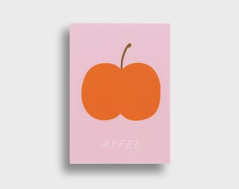 Pomme — Carte postale, DIN A6