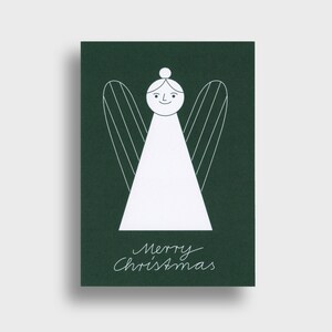 Angelo di Natale — Cartolina, DIN A6, Buon Natale