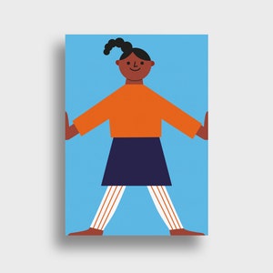 Happy Kids Juno — cartão postal