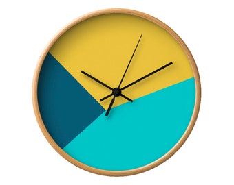 Mid Century Wall Clock Etsy