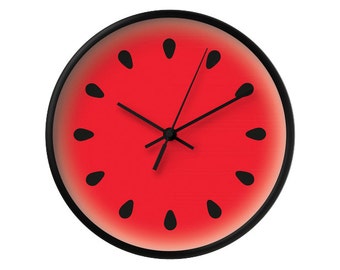 fruit clock etsy