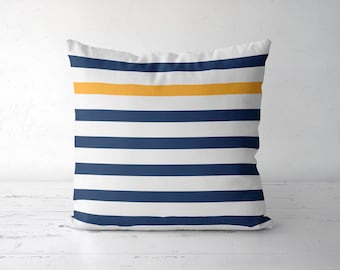 Nautical pillow. Nautical decor. Navy Nautical pillow. Nautical decor. Navy