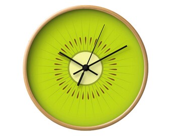 fruit clock etsy