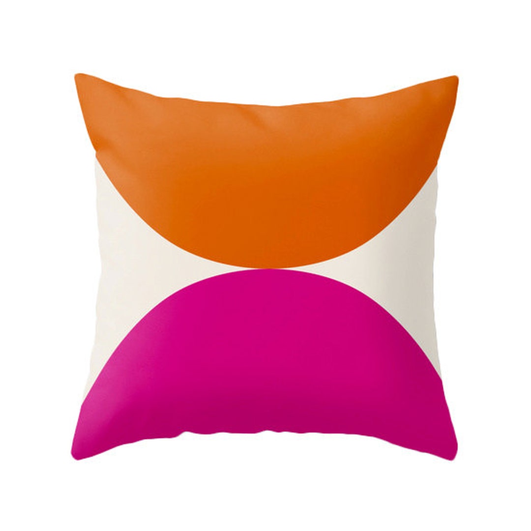 Two Circles. Nordic Pillow Nordic Cushion Midcentury Cushion Etsy