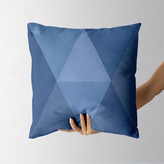 cornflower blue pillows