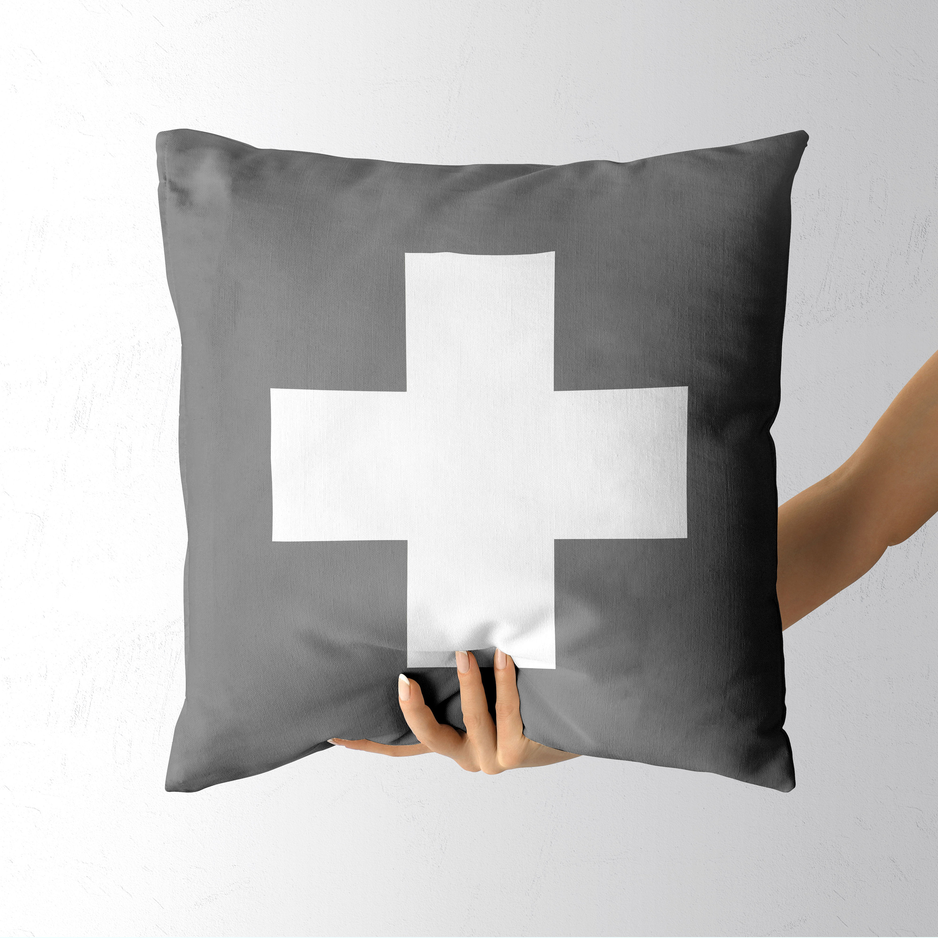 - Swiss Cross Comfort Pillow