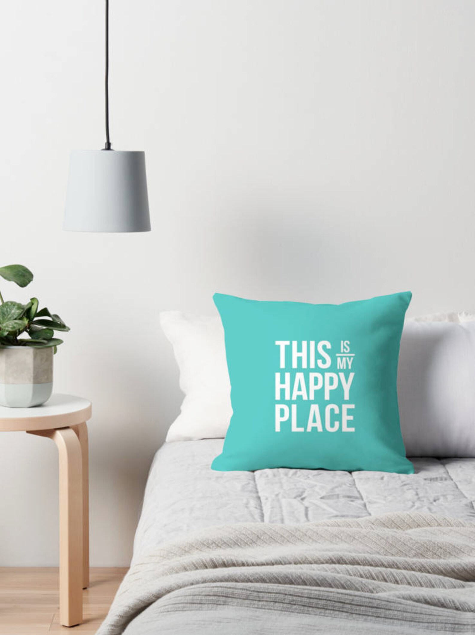 This is My Happy Place Throw Pillow This is My Happy Place Etsy