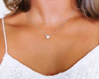 68mm11mm Beautiful 925 Sterling Silver Women Pendant Chain with Cubic Zirconia/CZ 5 Grams 68mm11mm Beautiful 925 Sterling Silver Women Pendant Chain with Cubic Zirconia/CZ 5 Grams