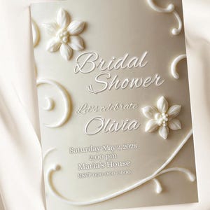 Bridal Shower Invitation, Wedding Shower, Bride to be party Invite, Editable, Personalize, Printable template, 5x7