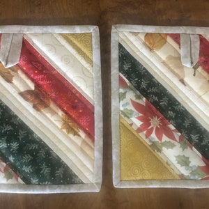 Christmas Potholders set of 2