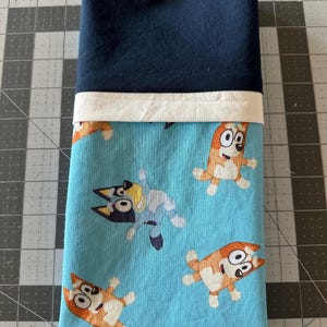 Bluey and Bingo toddler/travel pillowcase