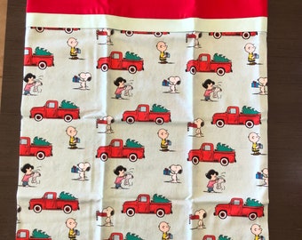 Charlie Brown travel /toddler pillowcase