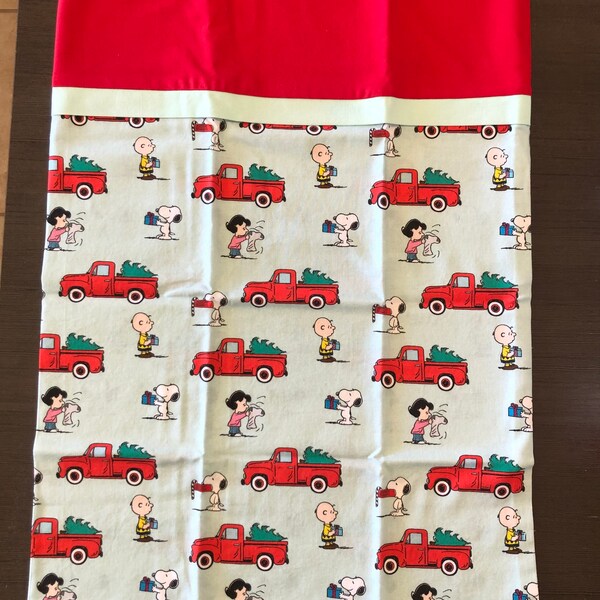 Charlie Brown travel /toddler pillowcase