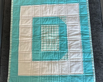 Tapete de secado para platos con la letra D color verde azulado