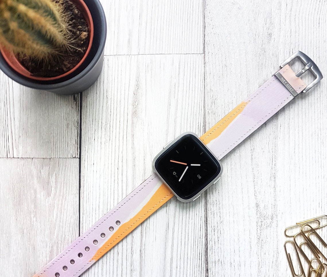 Fitbit Correa Clásica Blanca Grande para Versa