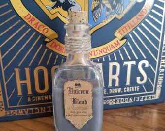 unicorn blood potion ingredient harry potter inspired wizard