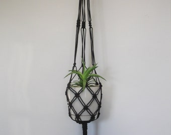 Colgador de plantas de Macrame. Plantador colgante. Portaflores colgante. 29 pulgadas 3 mm