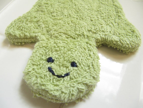 teething washcloth