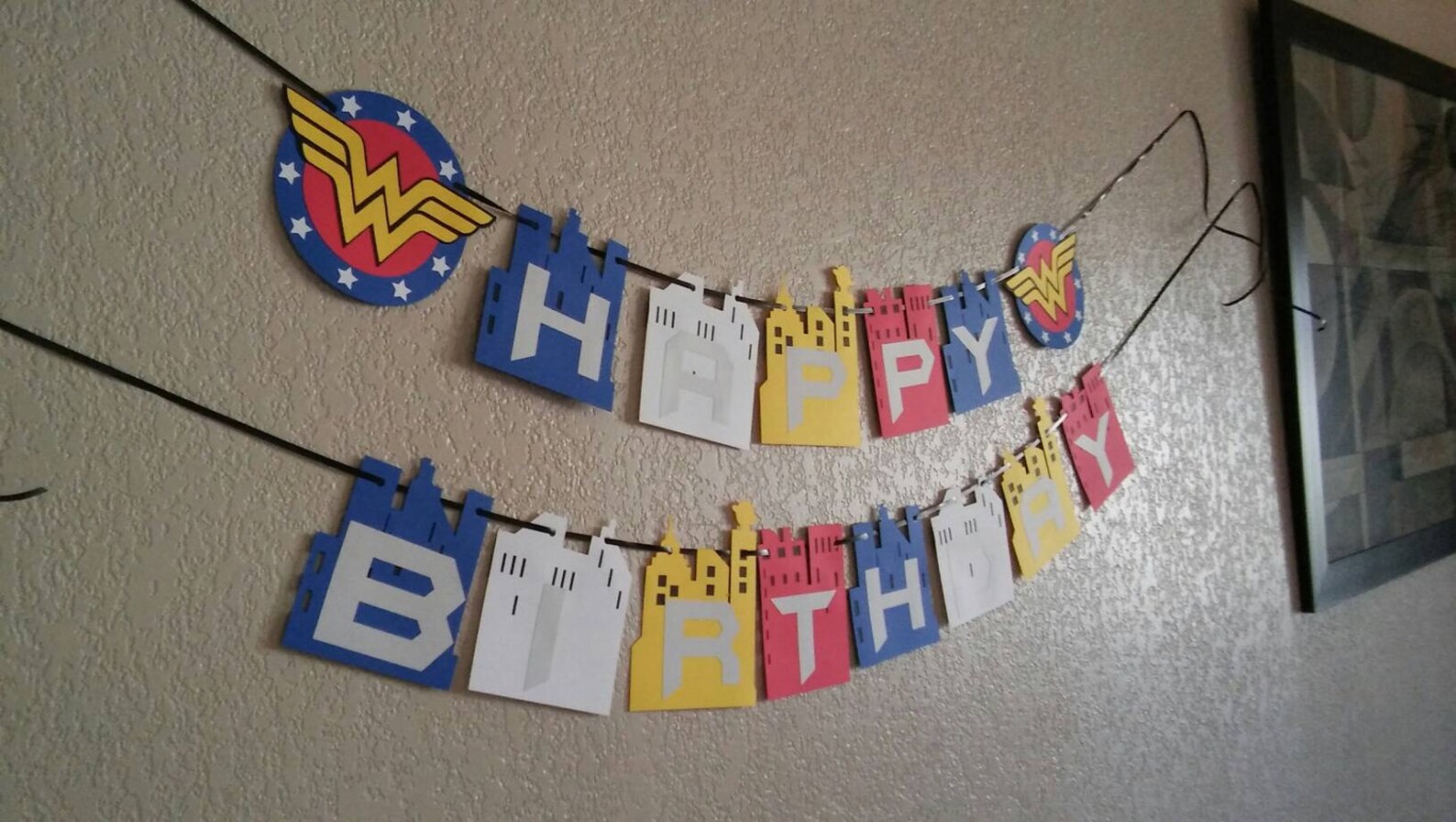 10 Bougies Anniversaire Wonder Woman