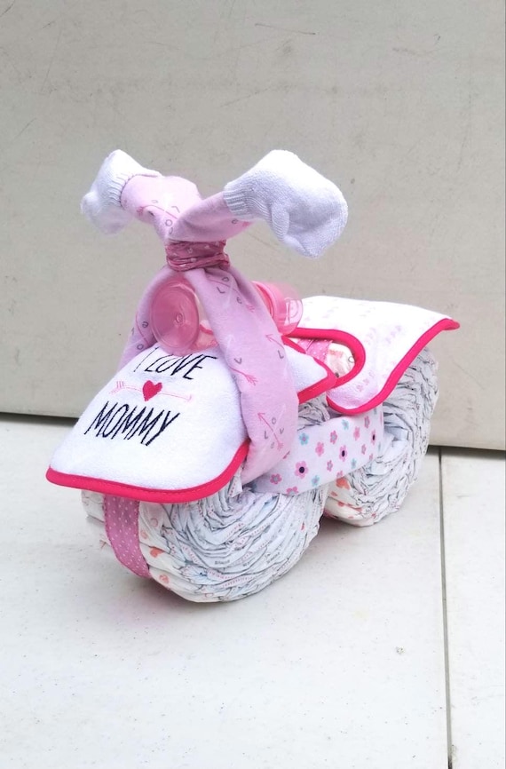 Diaper Bike (Motorcycle) - Girl - 12 styles